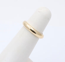 Load image into Gallery viewer, Tiffany Forever Wedding Band Ring in Yellow Gold, 4 mm Wide