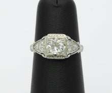 Load image into Gallery viewer, Art Deco Ladies Diamonds Platinum Ring