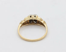 Load image into Gallery viewer, Vintage 14K Yellow Gold Diamond Engagement Ring