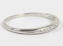 Load image into Gallery viewer, Vintage Platinum Diamond Wedding Band
