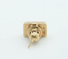 Load image into Gallery viewer, Vintage 10K Yellow Gold Town Clock Charm