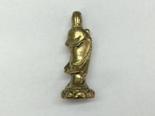 Load image into Gallery viewer, Vintage Guan Yin Holding Baby Brass Statue