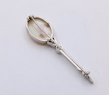 Load image into Gallery viewer, Art deco Opal and Diamond 18K Gold Brooch, Pin