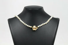 Load image into Gallery viewer, Vintage 14K Yellow Gold Pearl Strand Necklace