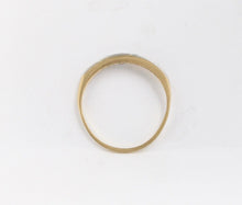 Load image into Gallery viewer, Vintage 14K Yellow Gold Diamond Wedding Band