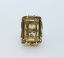 Load image into Gallery viewer, Vintage Ladies Citrine 14K Yellow Gold Ring