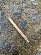 Load image into Gallery viewer, Vintage 18K Yellow Gold Mechanical Telescopic Pencil Pendant