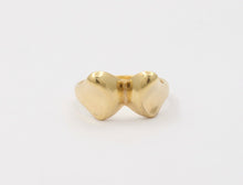 Load image into Gallery viewer, Tiffany and Co Elsa Peretti 18K Yellow Gold Full Hearts Ring