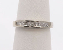 Load image into Gallery viewer, Vintage Ladies Diamonds 14K White Gold Wedding Band Stacking