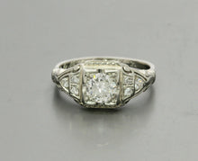 Load image into Gallery viewer, Art Deco Ladies Diamonds Platinum Ring