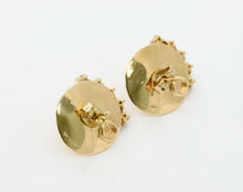 Load image into Gallery viewer, Retro Tiffany & Co 14K Yellow Gold Earrings
