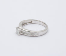 Load image into Gallery viewer, Vintage Diamonds 14K White Gold Wedding Ring
