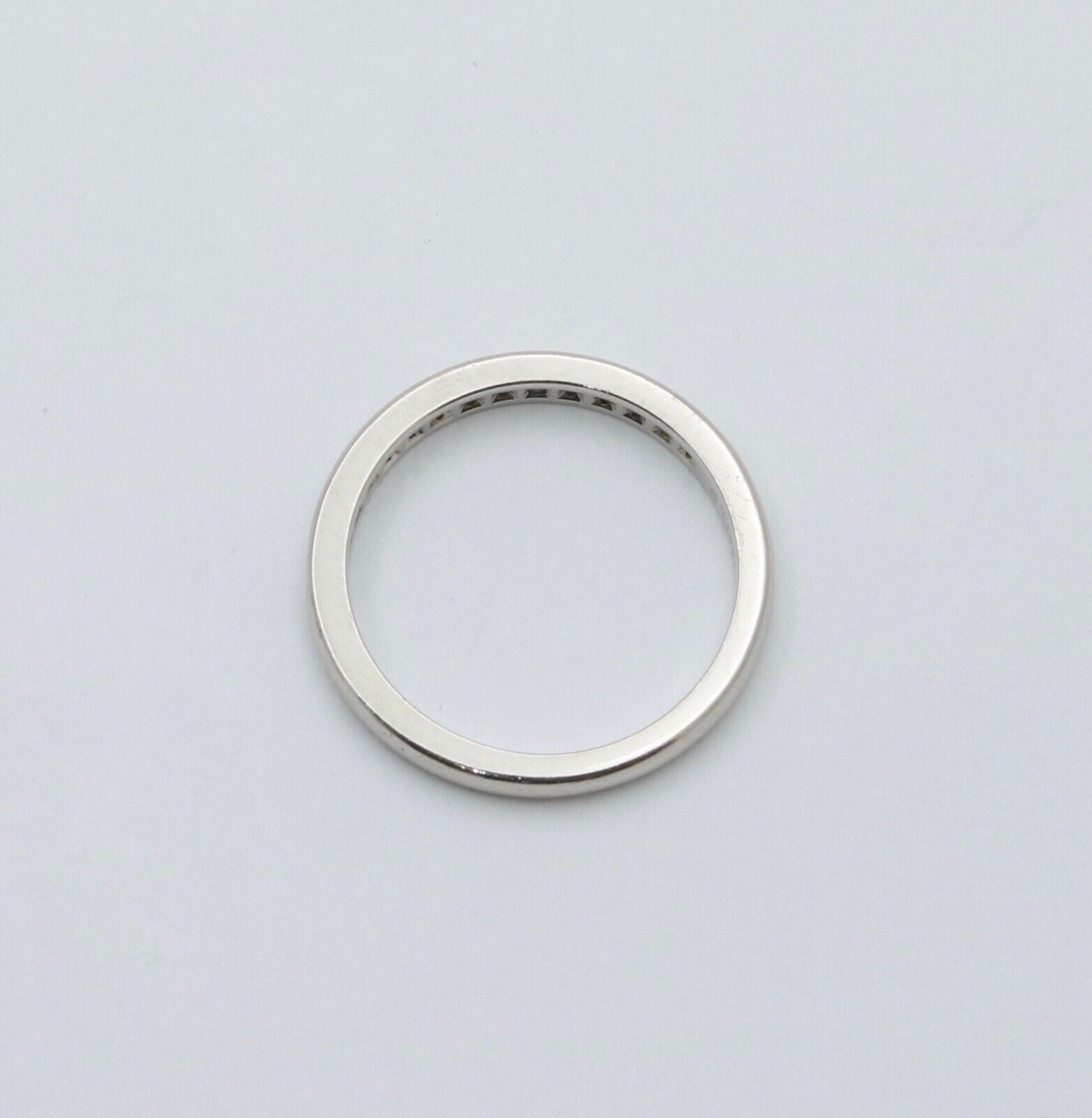 Tiffany & Co Platinum Half Eternity Diamond Band