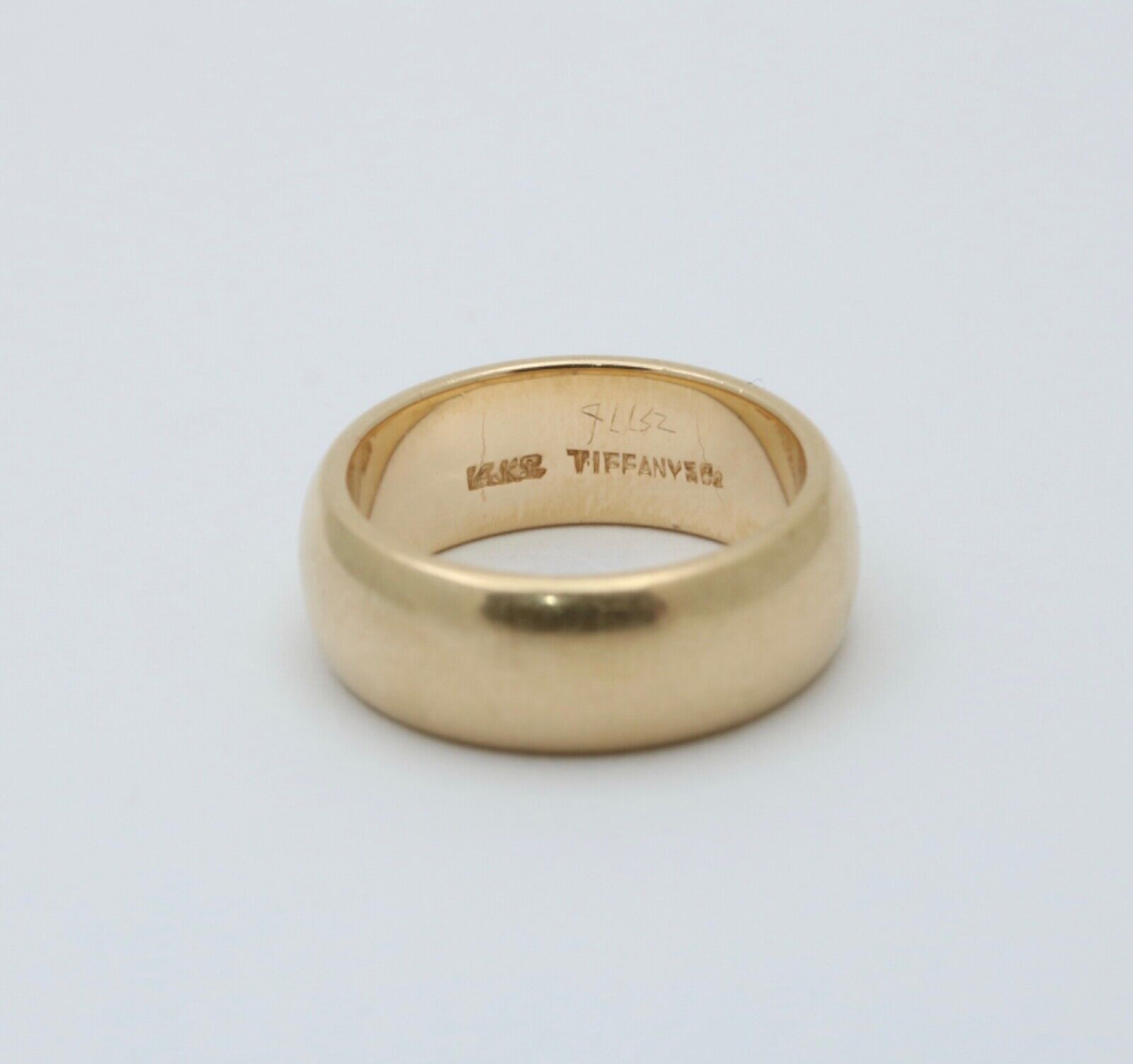 Vintage Tiffany & Co. 14K Yellow Gold Wide Band