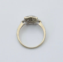 Load image into Gallery viewer, Vintage 14K White Gold Diamond Ring, Engagement Ring
