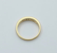 Load image into Gallery viewer, Vintage Diamonds 14K Yellow Gold Unisex Band
