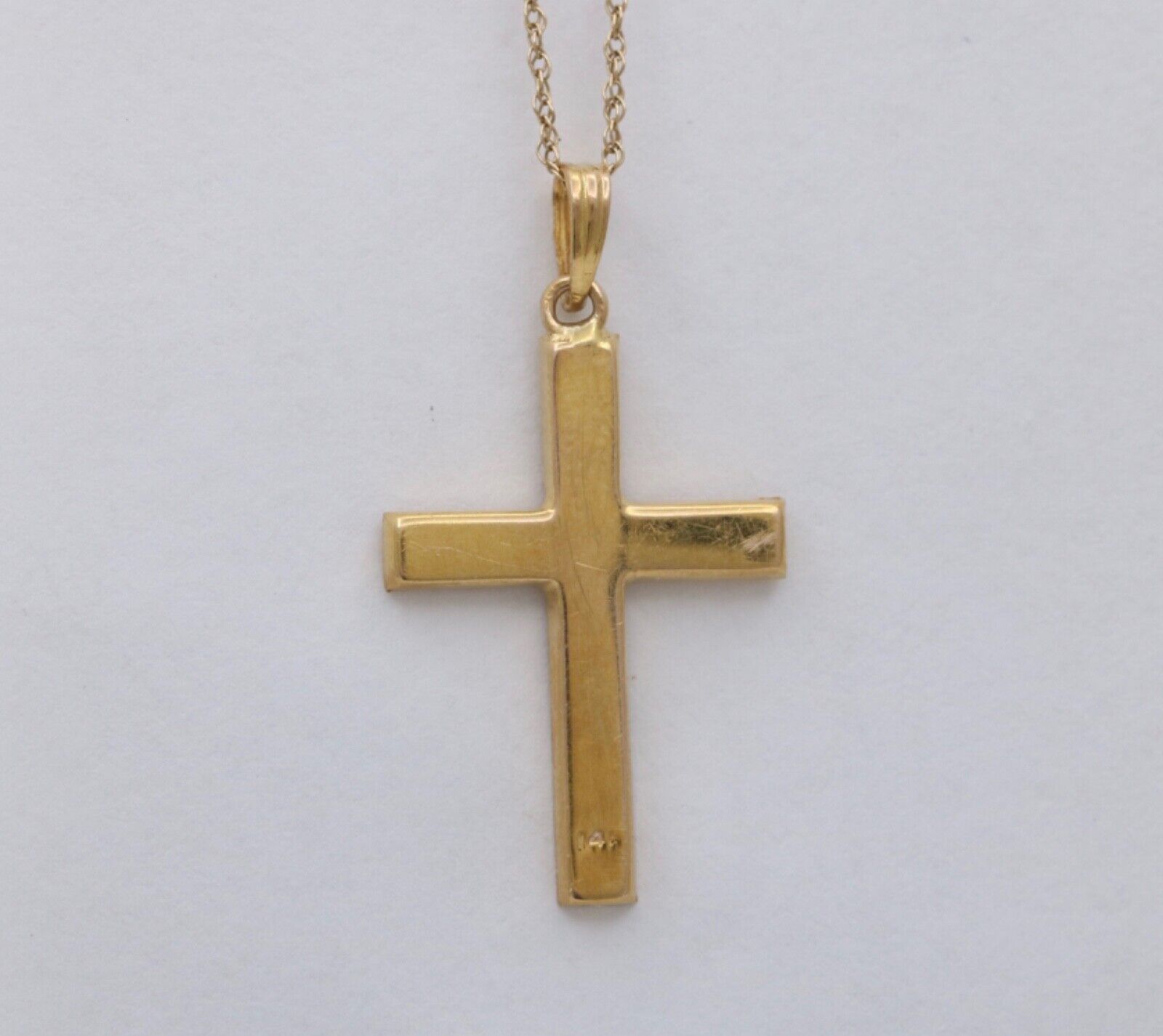 Vintage Cross 14K Yellow Gold