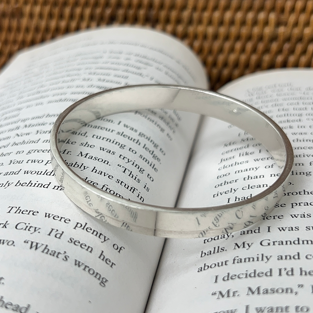 Gucci Sterling Silver Bangle - Perfect Holiday Gift for Her