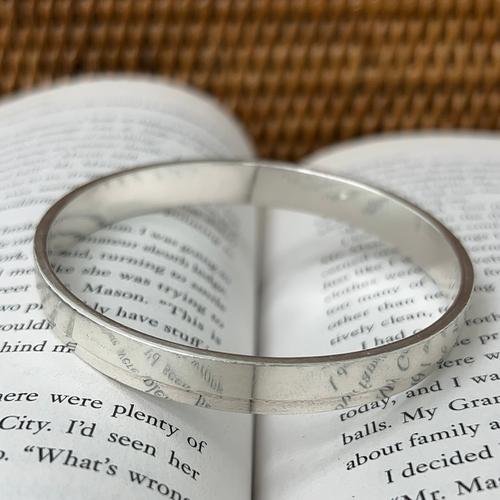 Gucci Sterling Silver Bangle - Perfect Holiday Gift for Her