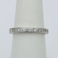 Antique Art Deco Platinum and Diamond Eternity Band