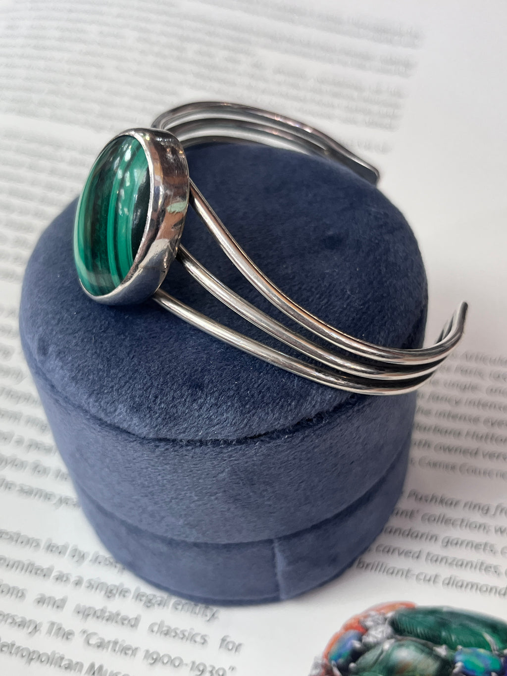 Vintage Mexico Sterling Silver Maclackit Bangle