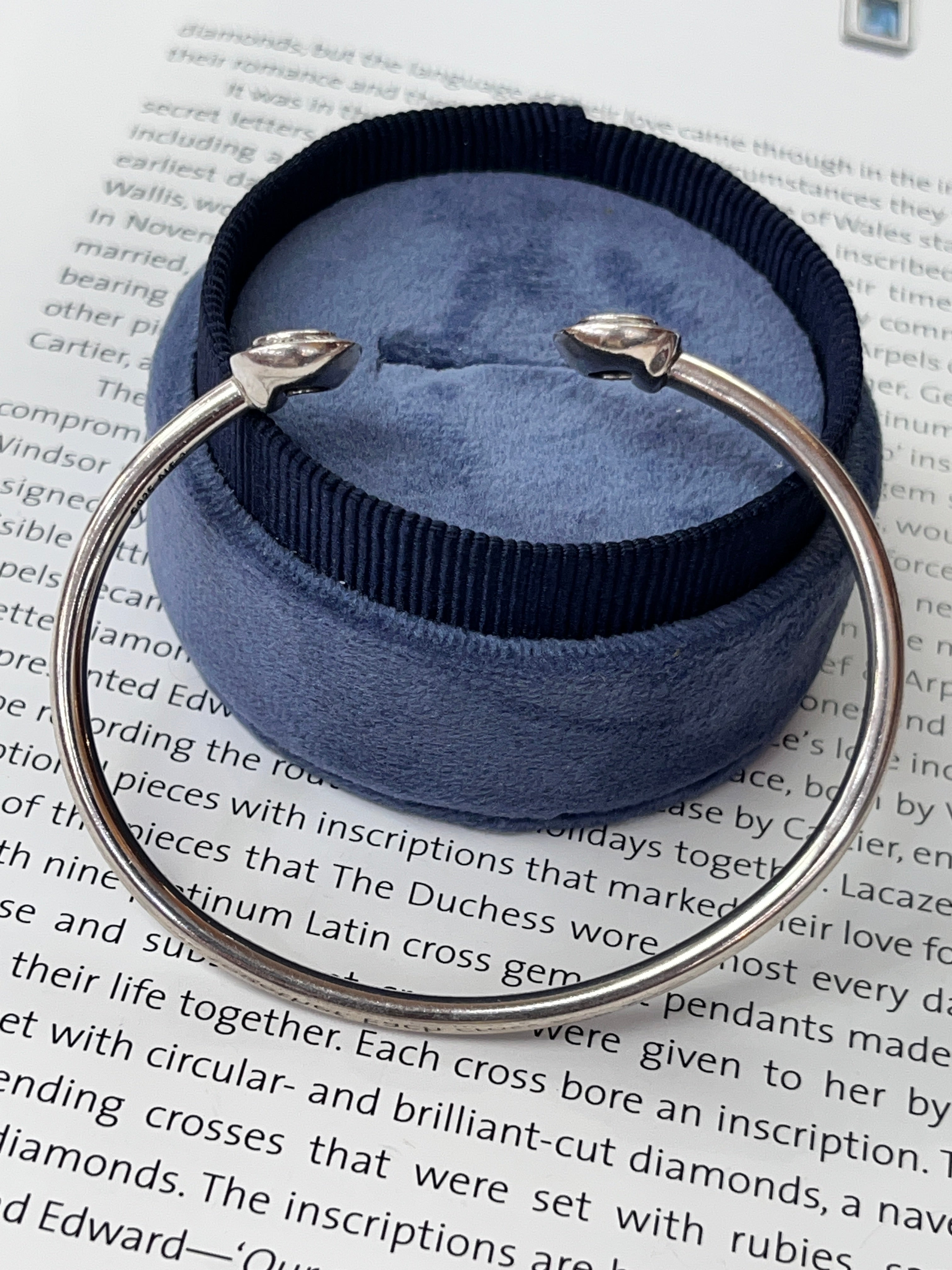 Vintage Pandora Sterling Silver Cuff