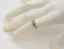 Load image into Gallery viewer, Art Deco Ladies .8 Carat Diamond 14K White Gold Engagement Ring
