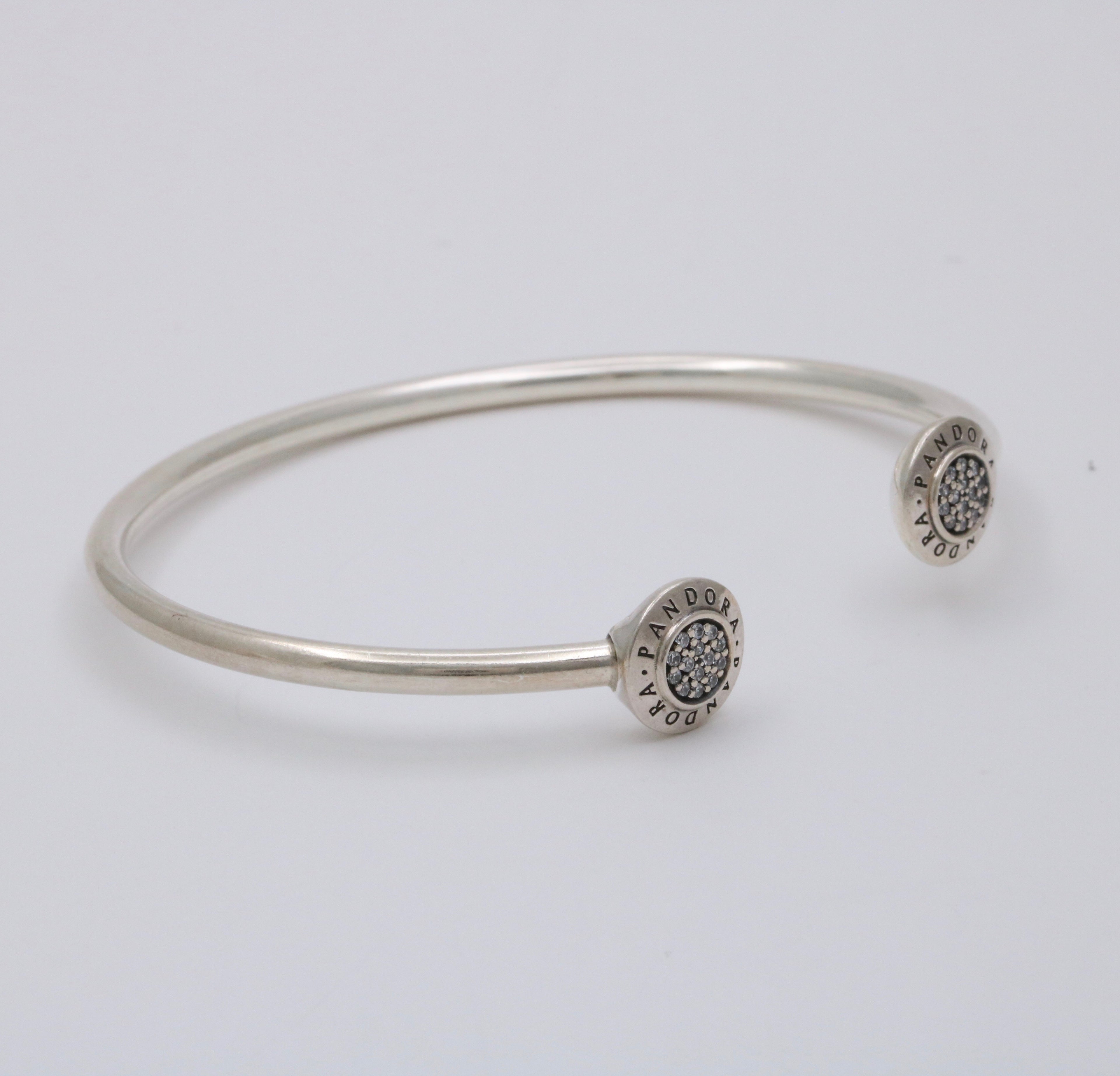 Vintage Pandora Sterling Silver Cuff