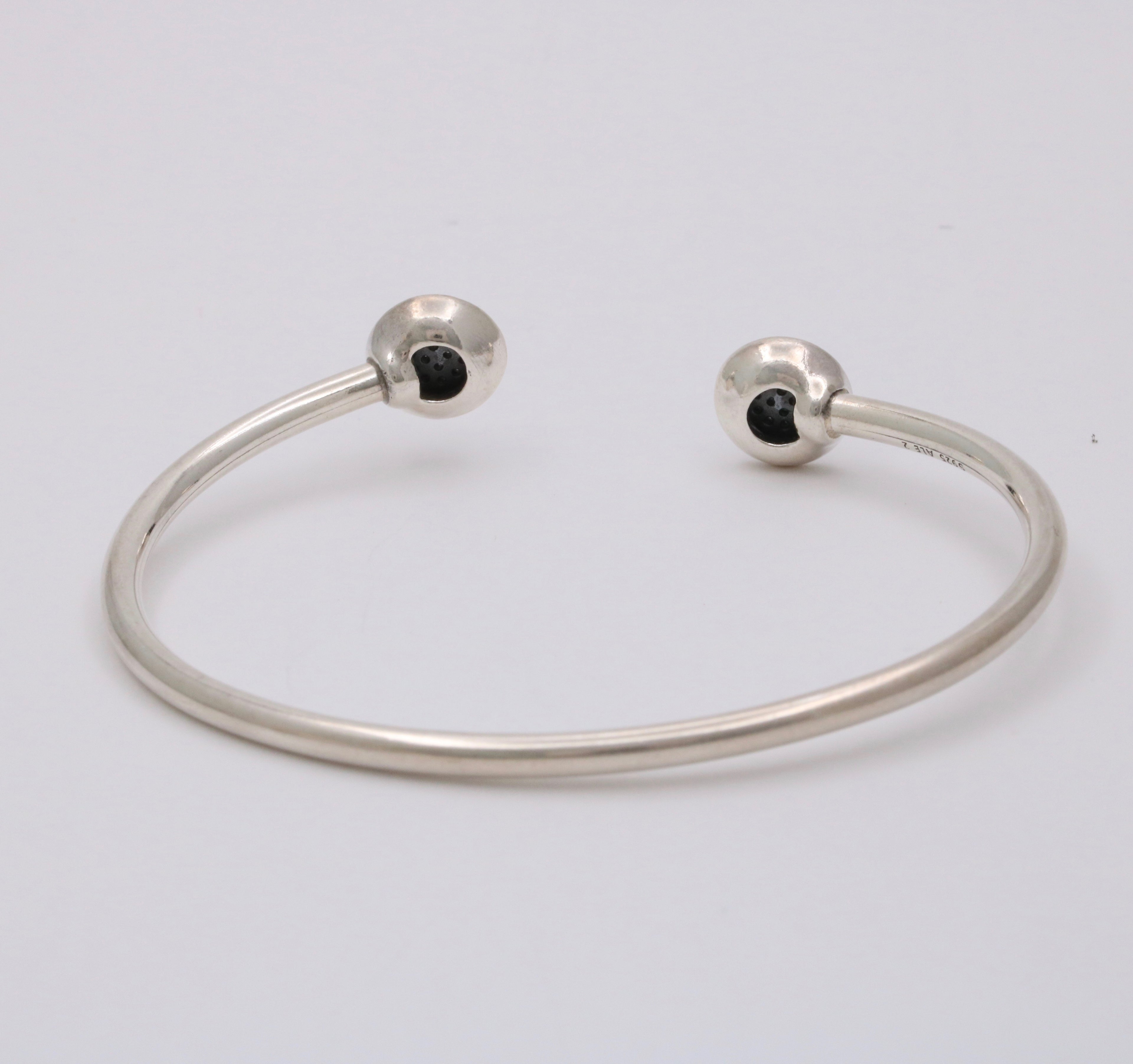 Vintage Pandora Sterling Silver Cuff