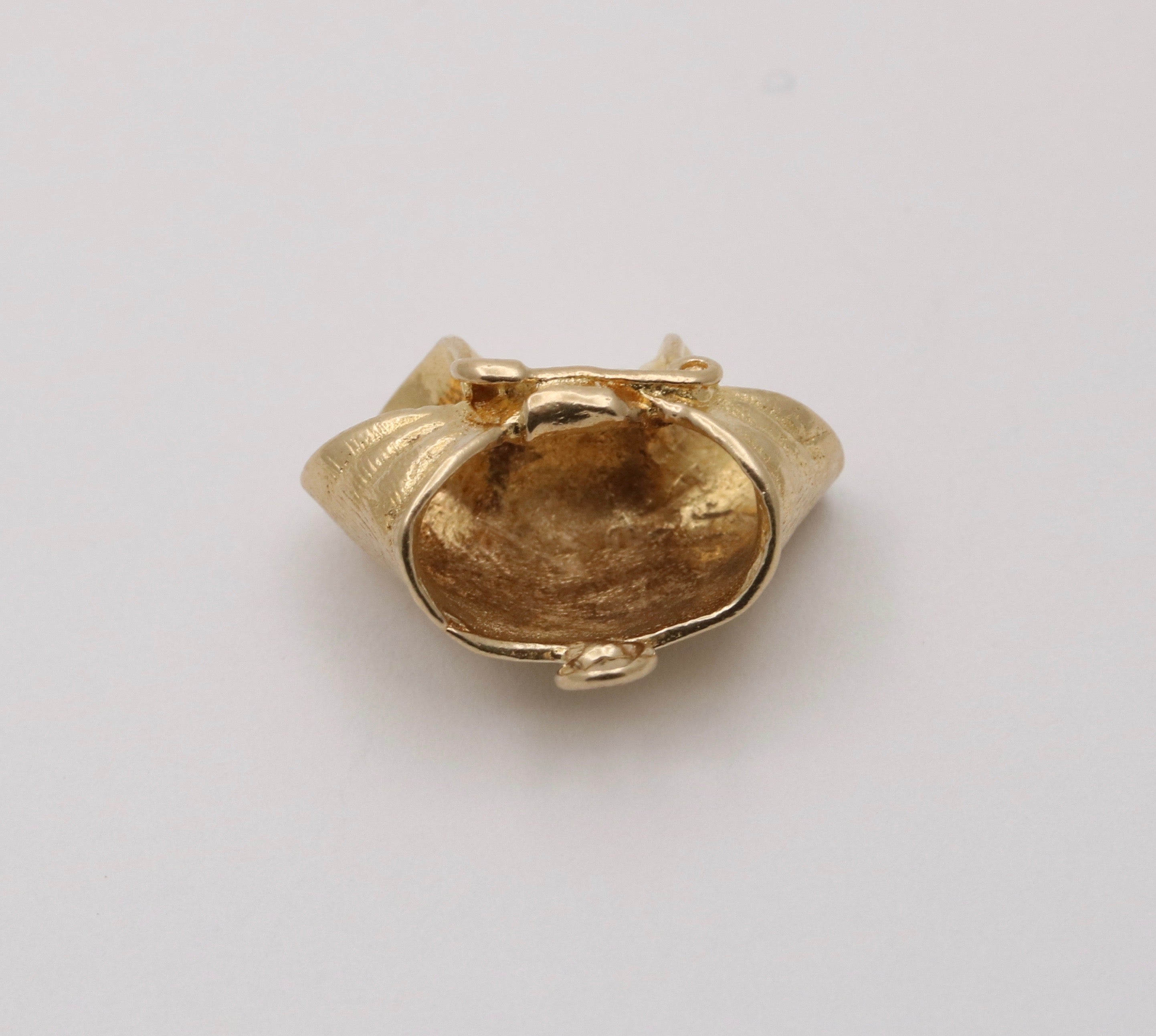 Vintage 14K Yellow Gold Diaper Charm Pendant