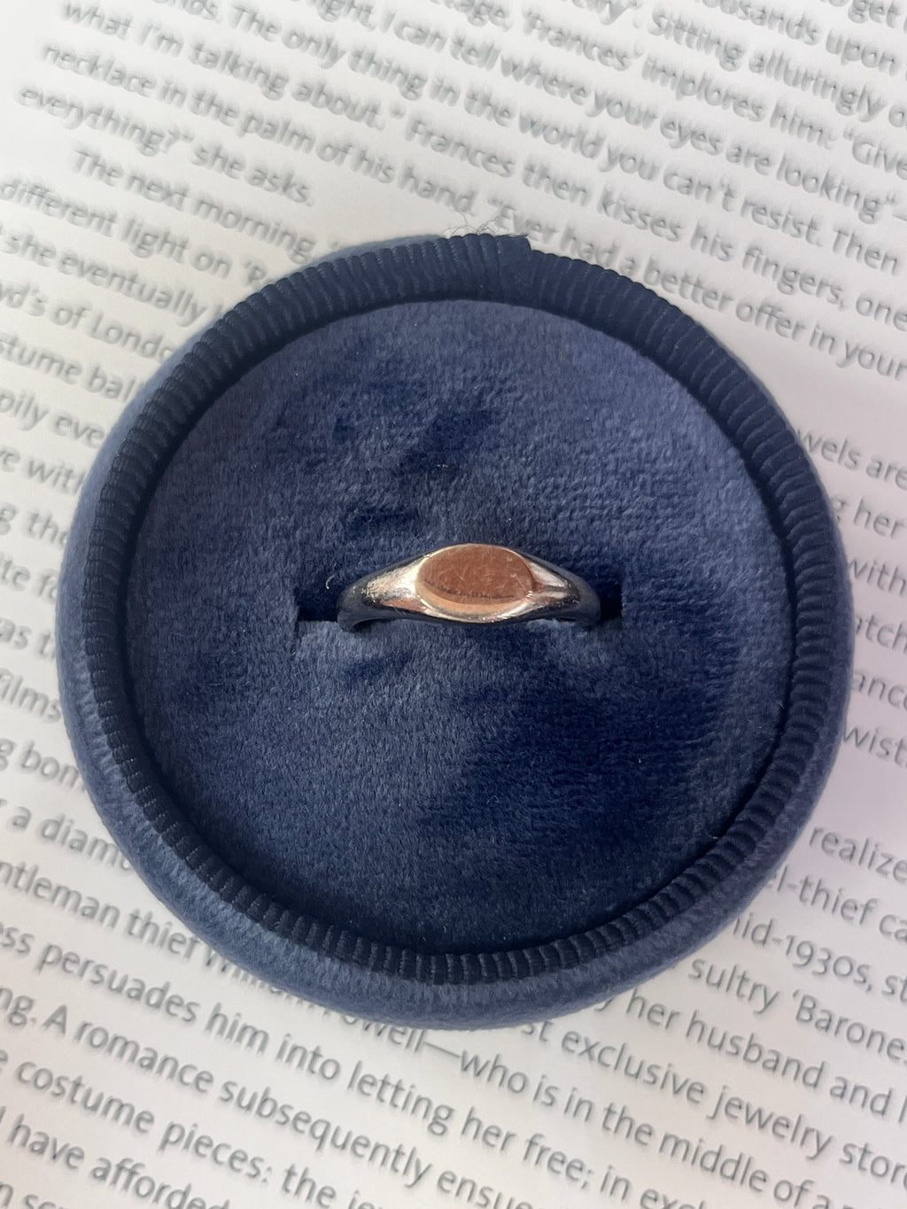 Tiffany & Co 18K White Gold Signet Band