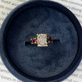 Vintage 14K Yellow Gold Pink Tourmaline Cocktail Ring