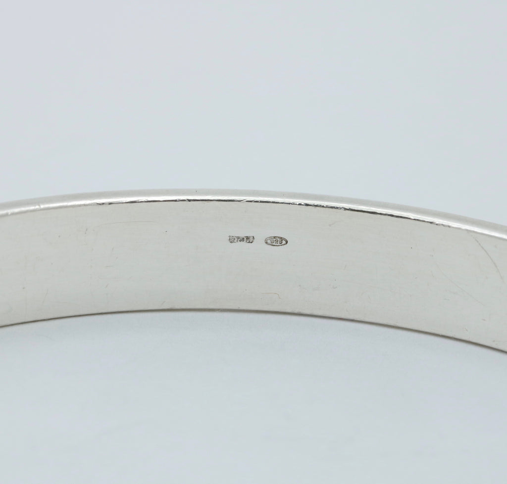 Gucci Sterling Silver Bangle - Perfect Holiday Gift for Her