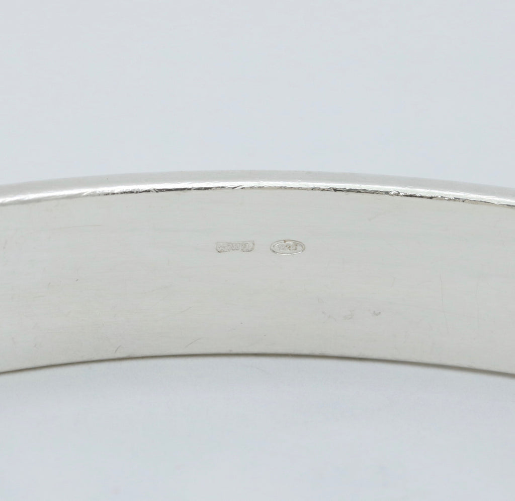 Gucci Sterling Silver Bangle - Perfect Holiday Gift for Her