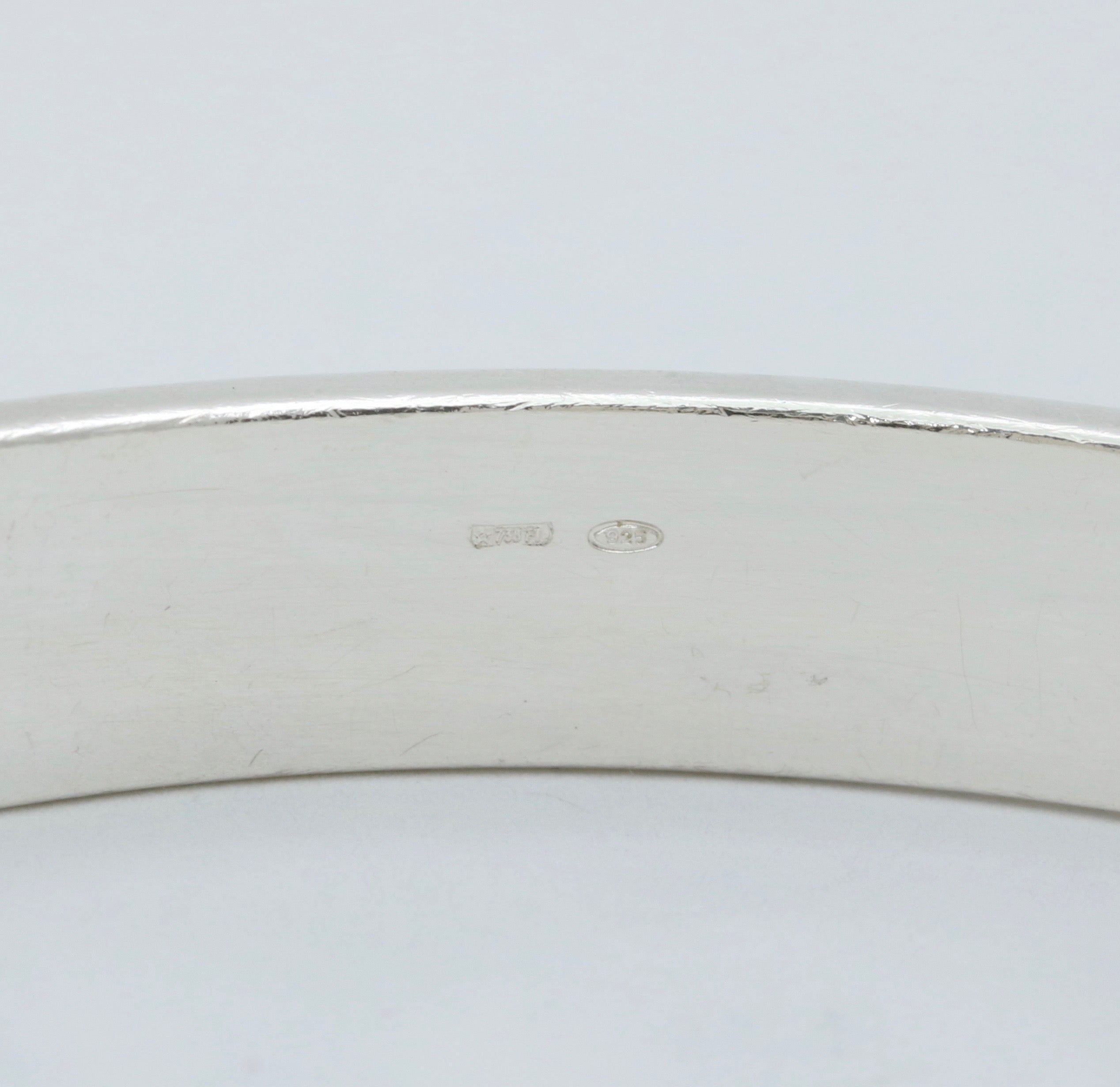 Gucci Sterling Silver Bangle - Perfect Holiday Gift for Her