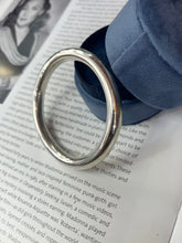 Load image into Gallery viewer, Tiffany &amp; Co Sterling Silver Round Tube Oval Classic Bangle
