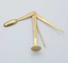 Load image into Gallery viewer, Antique 14K Tiffany &amp; Co Pipe Tamper Cleaner and Spoon Set
