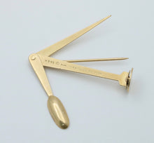 Load image into Gallery viewer, Antique 14K Tiffany &amp; Co Pipe Tamper Cleaner and Spoon Set
