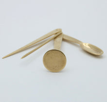 Load image into Gallery viewer, Antique 14K Tiffany &amp; Co Pipe Tamper Cleaner and Spoon Set
