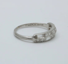 Load image into Gallery viewer, Antique Art Deco Platinum Diamond Band
