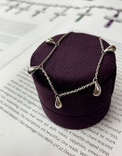 Load image into Gallery viewer, Tiffany &amp; Co Elsa Peretti Five Teardrop Sterling Silver Bracelet

