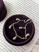 Load image into Gallery viewer, Tiffany &amp; Co Elsa Peretti Five Teardrop Sterling Silver Bracelet
