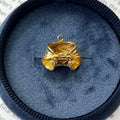 Vintage 14K Yellow Gold Diaper Charm Pendant
