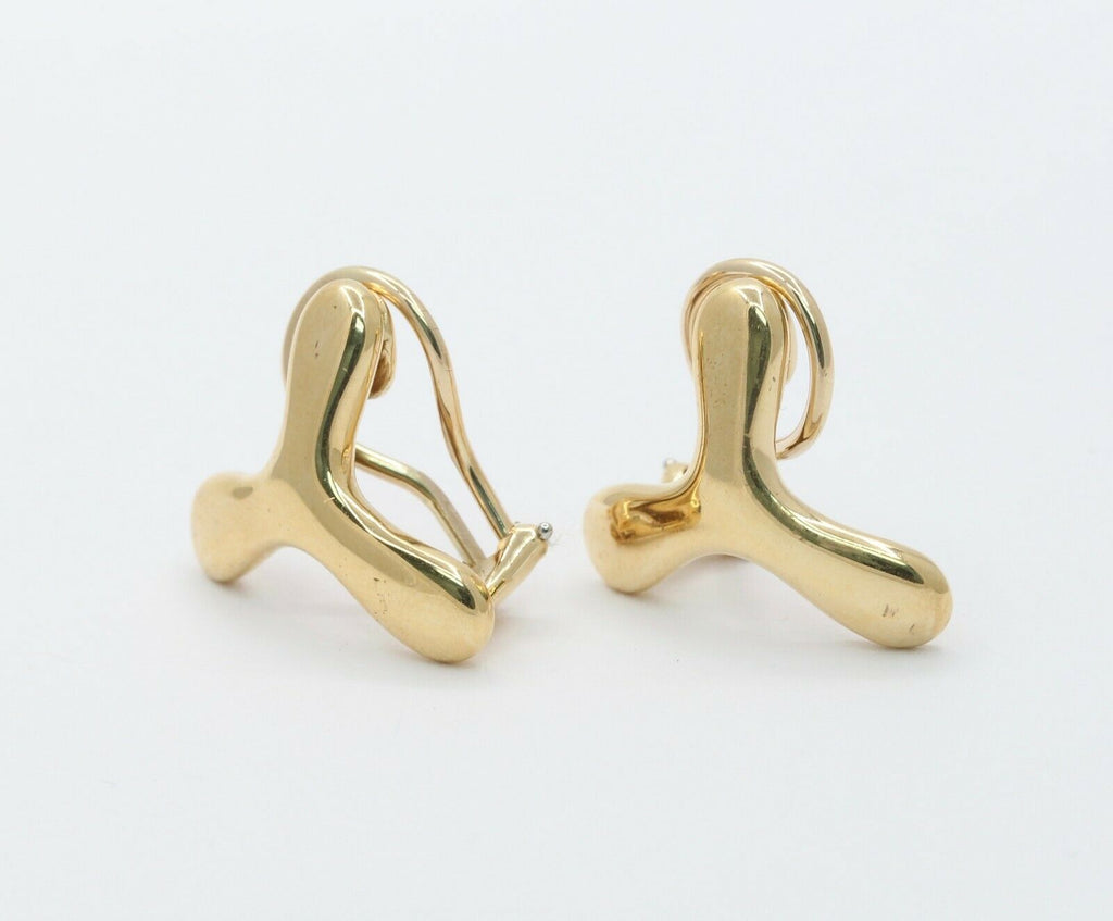 Tiffany & Co. Vintage 18K Yellow Gold Clip Earrings