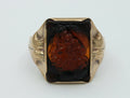 Otsby Barton 10K Yellow Gold Carnelian Ring