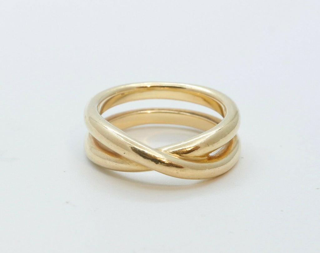 Tiffany's & Co Paloma Picasso Le Cercle 18K Gold Ring Band