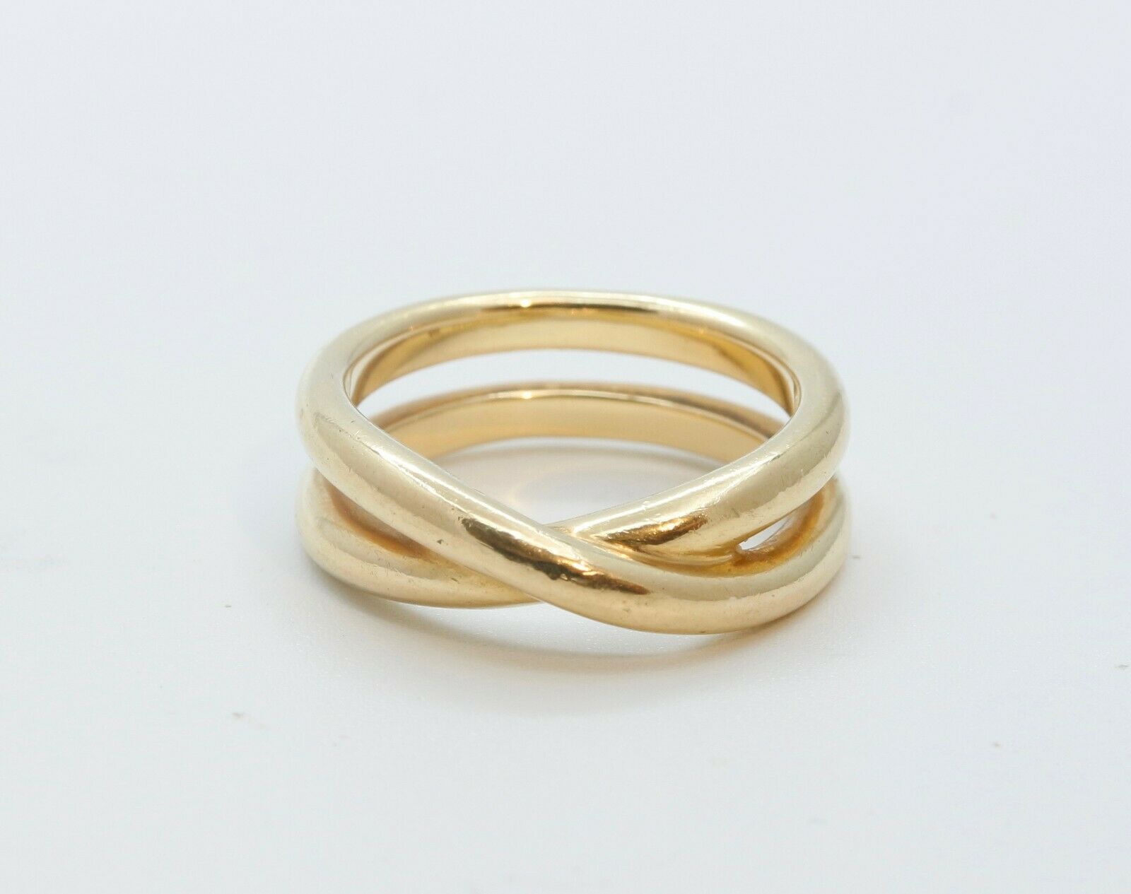 Tiffany's & Co Paloma Picasso Le Cercle 18K Gold Ring Band