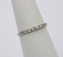 Load image into Gallery viewer, Art Deco 18K White Gold Diamond Ring, Engagement Ring
