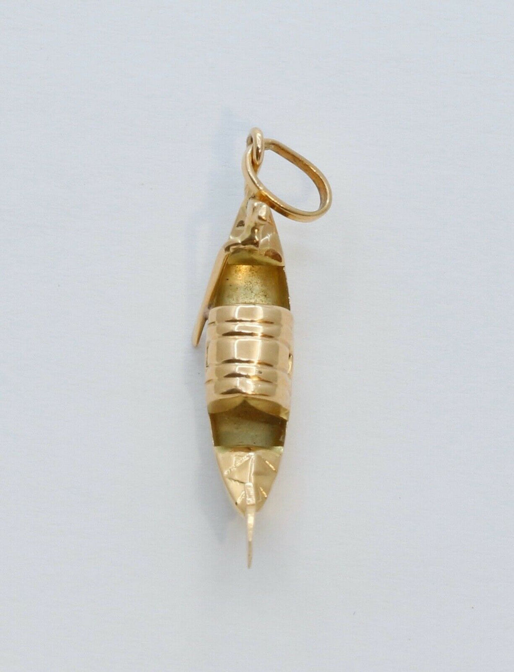 Vintage 18K Yellow Gold Gondola Pendant Charm