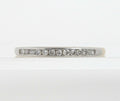 Vintage 14K Yellow Gold Diamond Wedding Band